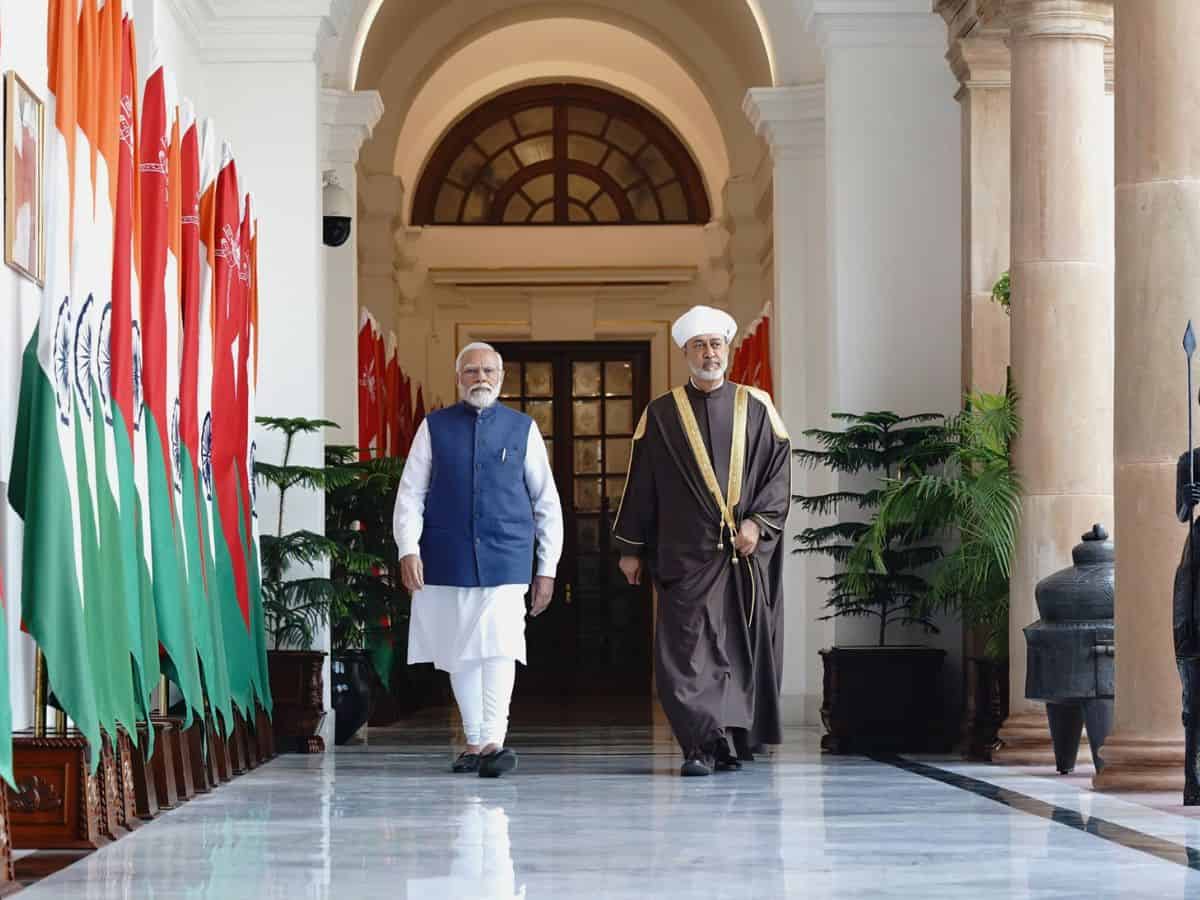 PM Modi holds talks with Oman's Sultan Haitham bin Tarik