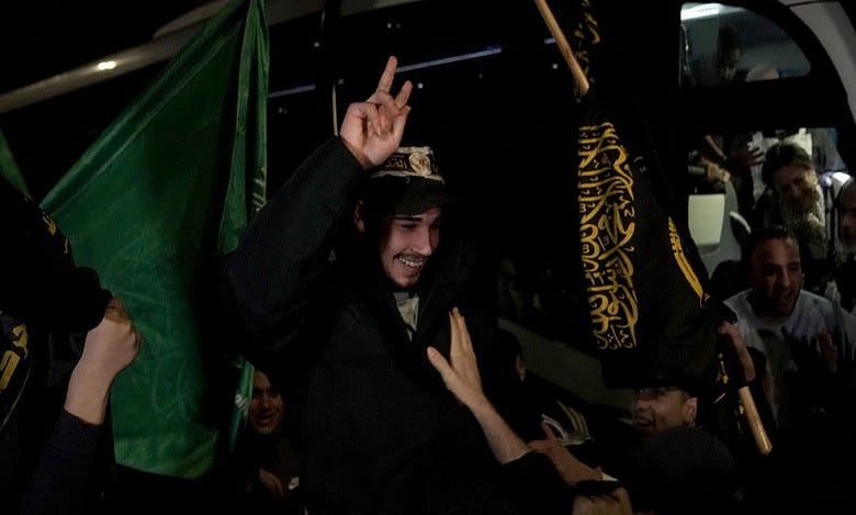 Israel releases 30 Palestinians from prisons as Hamas frees 8 hostages