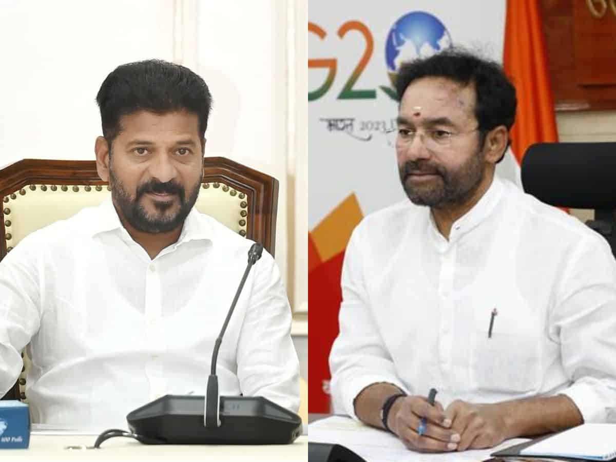 Telangana: Revanth calls Kishan Reddy, seeks Centre's cooperation