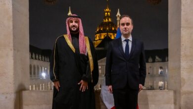 Saudi Arabia, French defense ministers hold talks