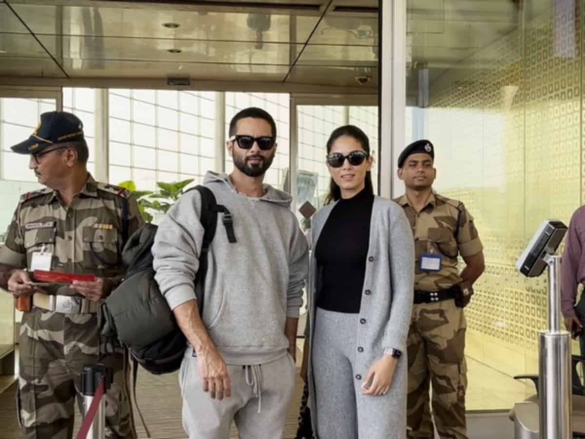 Shahid Kapoor, Mira Kapoor jet off for New Year vacation