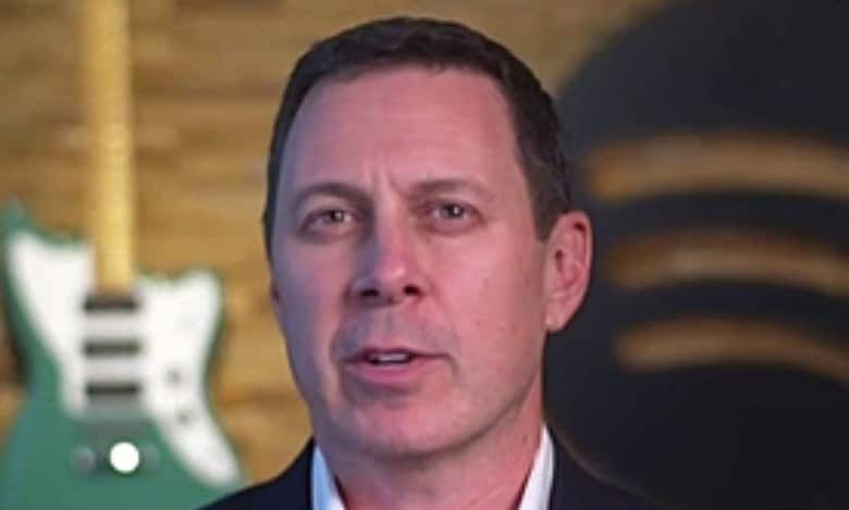 Spotify's chief financial officer (CFO) Paul Vogel