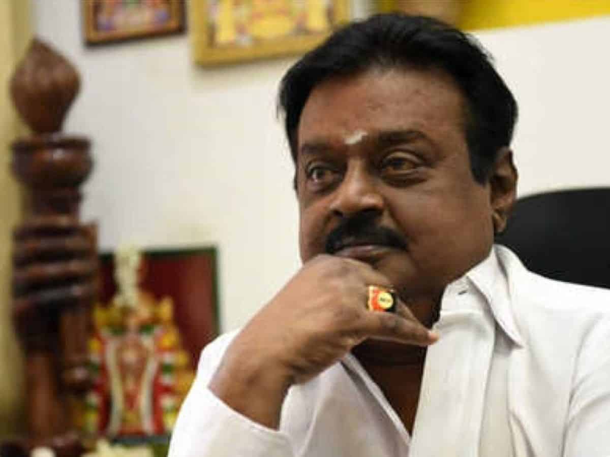 Tamil Actor-Politician Vijayakanth