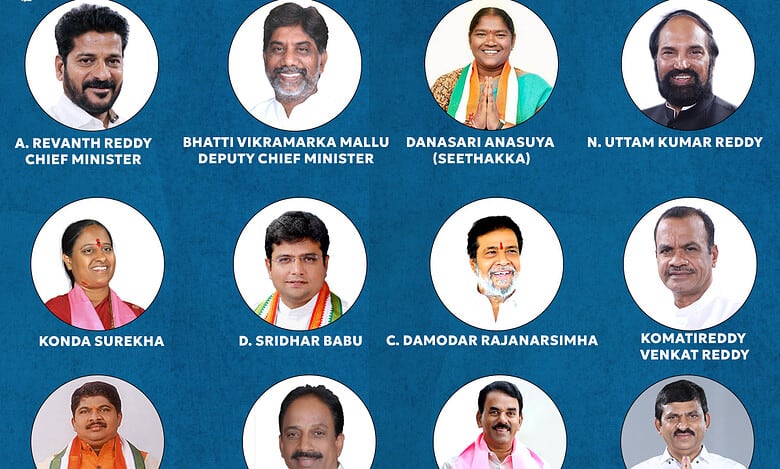 Telangana: Brief profiles of ministers in Revanth-led Congress cabinet