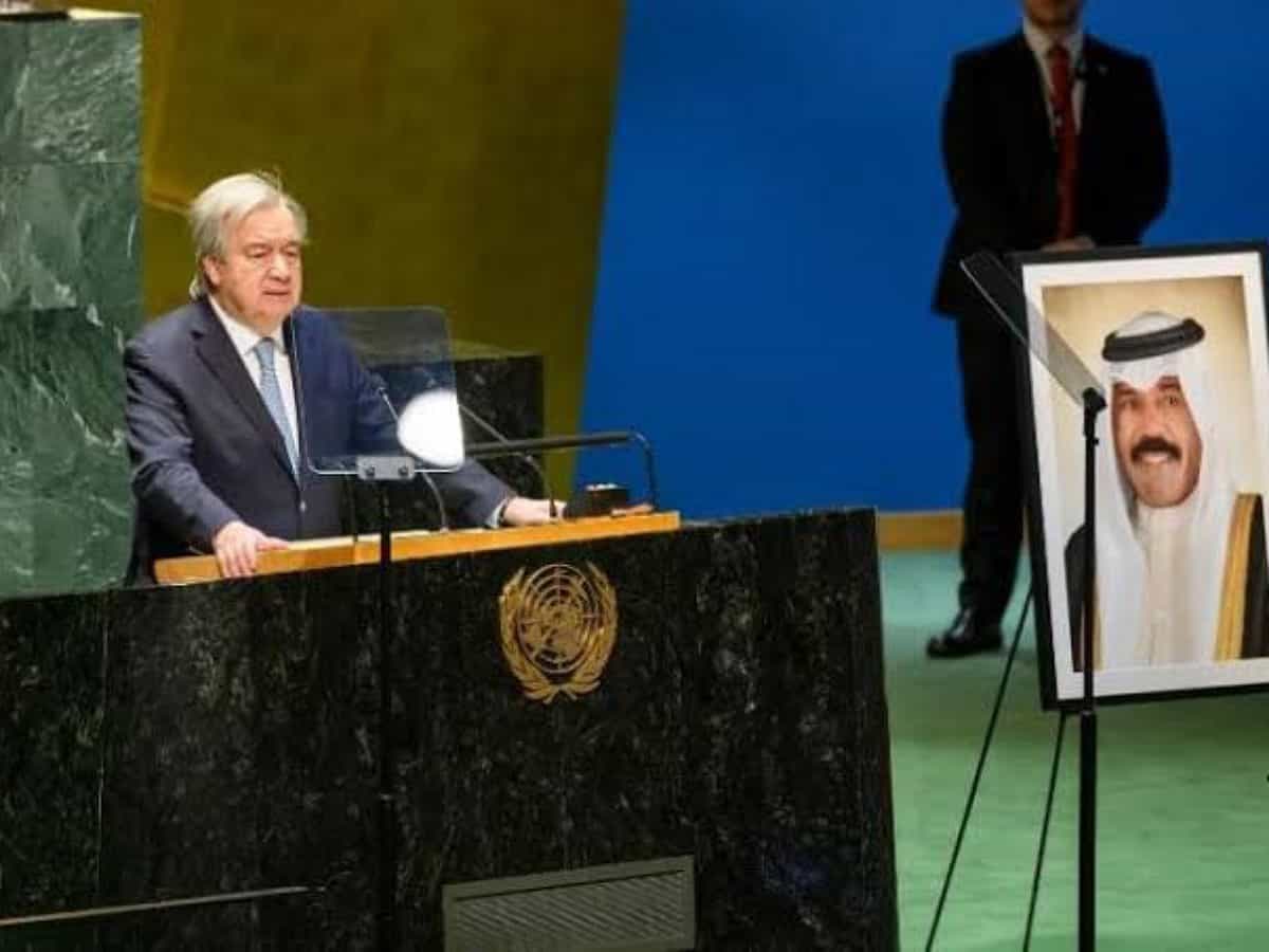 UN chief lauds late Kuwaiti Emir as champion of preventive diplomacy