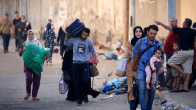 ‘Weary, tired and helpless’: Mass exodus begins in Central Gaza