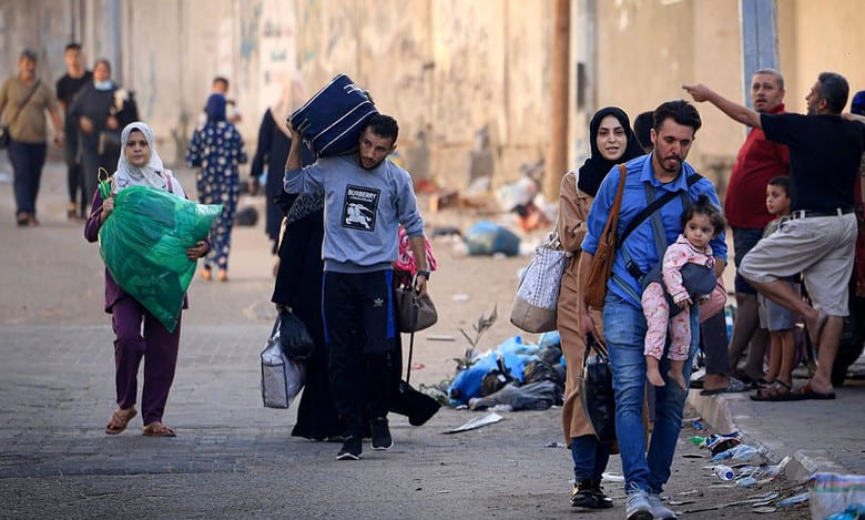 ‘Weary, tired and helpless’: Mass exodus begins in Central Gaza