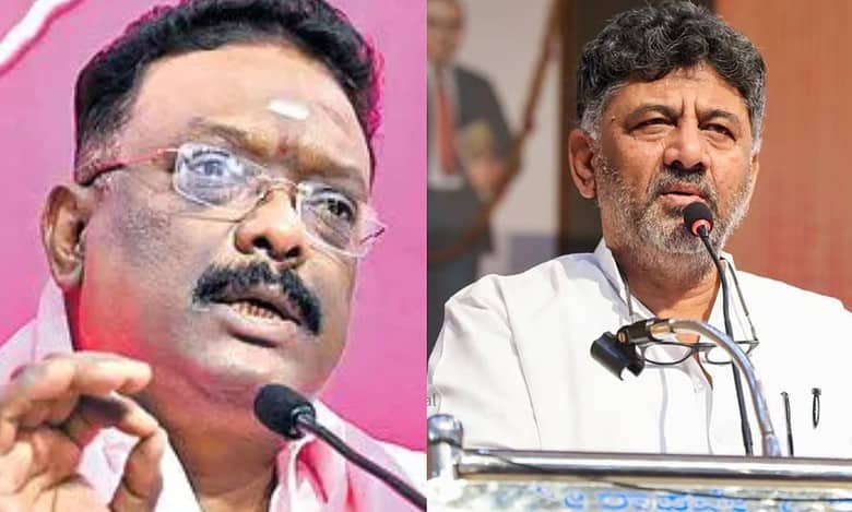 'Sheer stupidity', BRS lashes on Shivakumar's poaching remarks