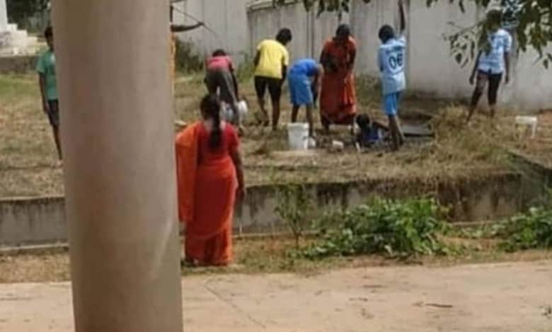 Karnataka: Dalit students forced to clean septic tank, Principal arrested