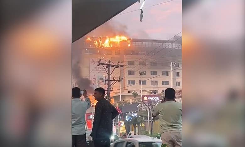 Major fire in Ankura Hospital