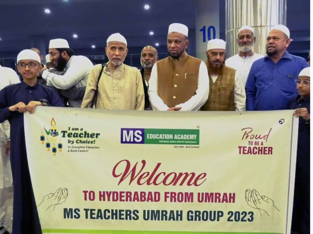 MS Education Academy staff returns home after performing Umrah