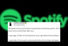 Techie who quit Twitter last year now laid off by Spotify