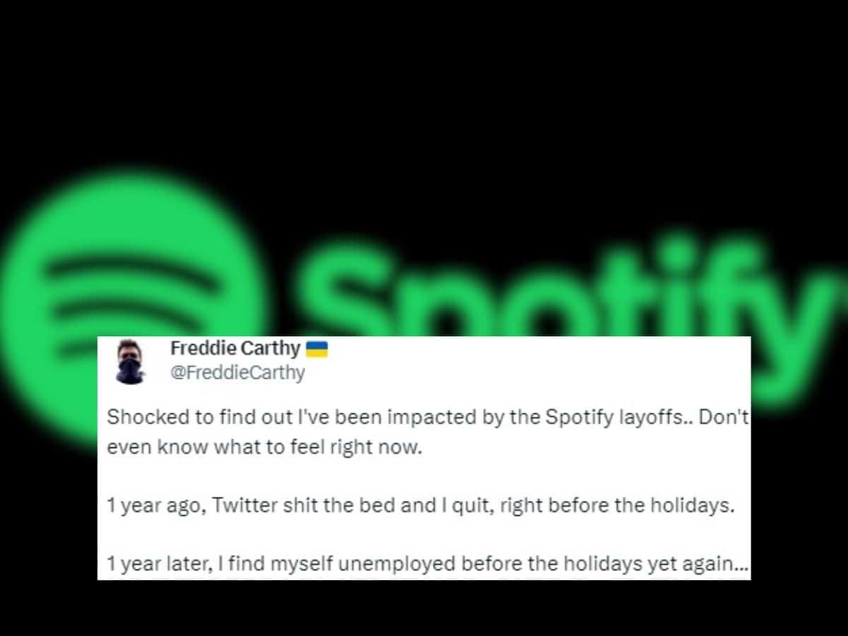 Techie who quit Twitter last year now laid off by Spotify