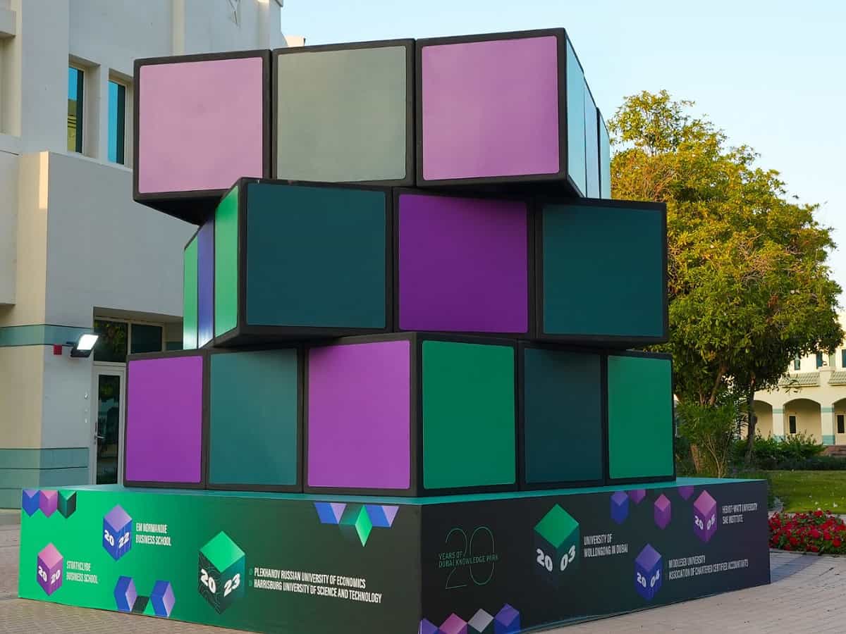 Dubai sets new Guinness World Record for world's largest Rubik's Cube