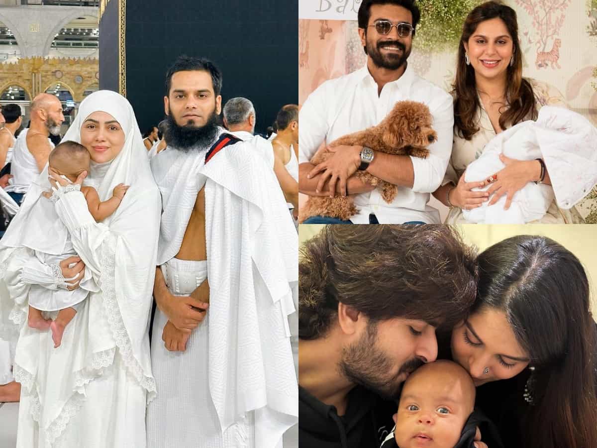 Recap 2023: Sana Khan to Ram Charan, Celebs who welcomed babies this year