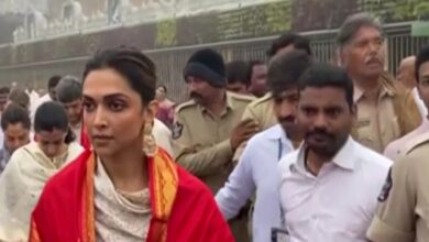 Watch: Deepika Padukone offers prayers at Tirupati Balaji Temple