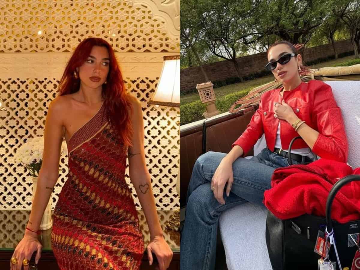 Dua Lipa spends holidays in India, shares pics from Rajasthan trip