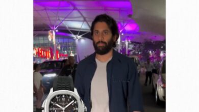 Naga Chaitanya sports Patek Philippe watch