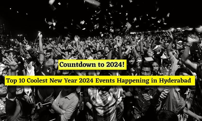 List of New Year 2024 events happening in Hyderabad with prices