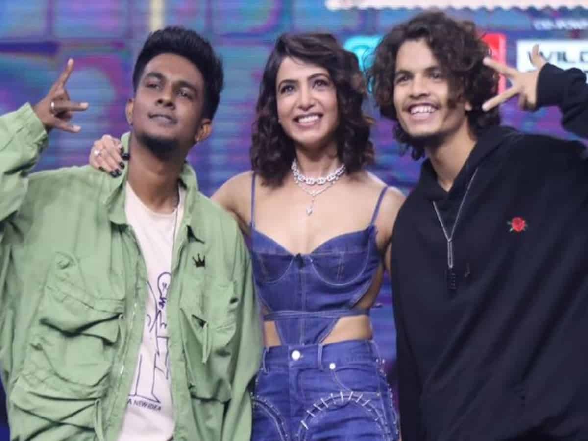 Viral: Samantha dances with Hyderabadi rapper Kayden Sharma