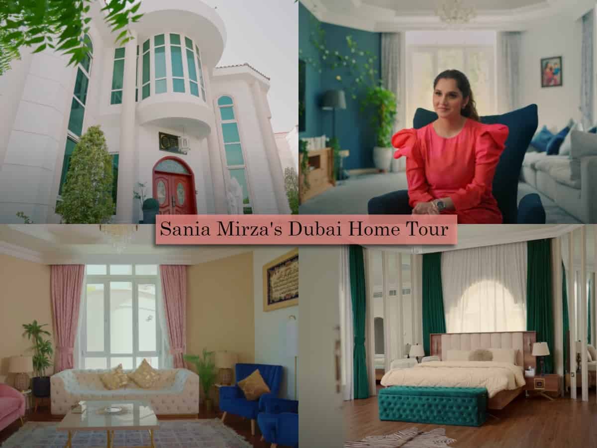 Namaz room to walking closet: Sania Mirza gives Dubai villa tour