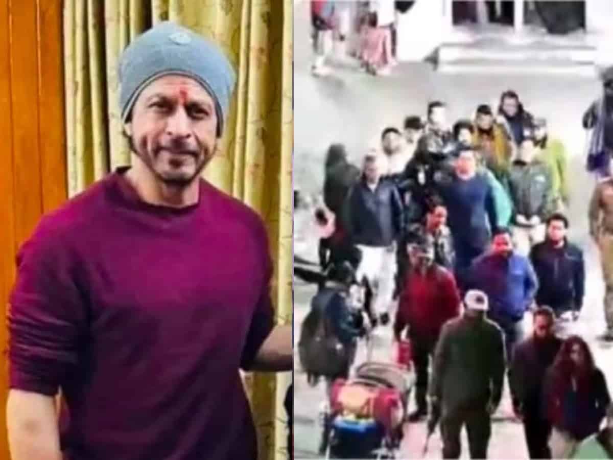 Shah Rukh Khan visits Vaishno Devi temple, video goes viral