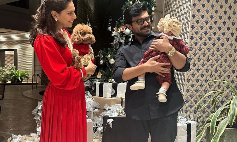 Upasana wears Gucci dress for Christmas bash in Hyderabad, it is worth Rs…