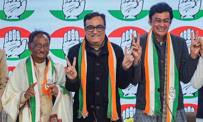 Former Odisha chief minister Gamang quits BRS, joins Congress