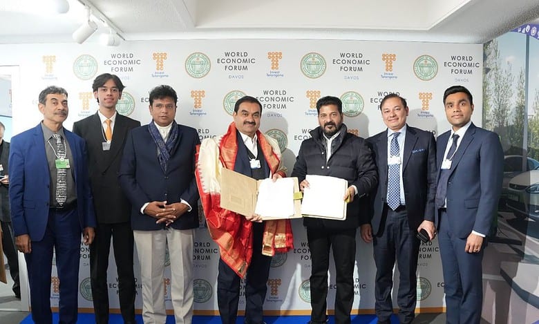 Adani Group to invest Rs 12,400 crore in Telangana
