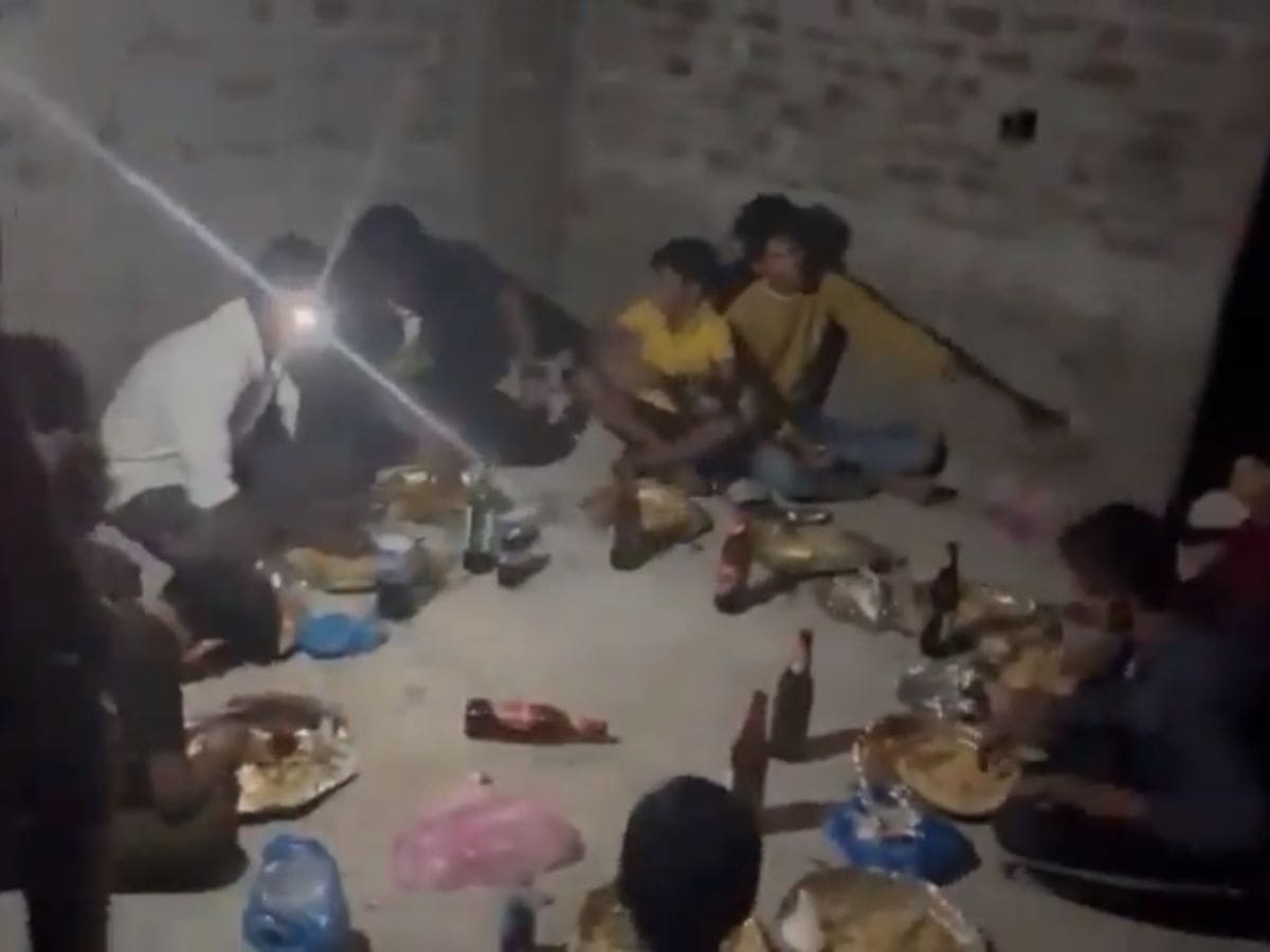 Video of Andhra Pradesh class 7 boys drinking beer in hostel surfaces