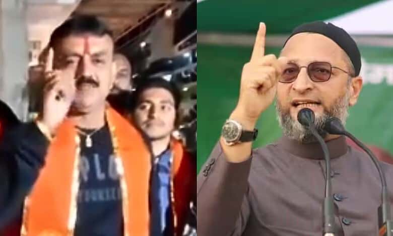 Rs 11L reward for 'cutting off' Asaduddin Owaisi's tongue: Hindu Sena