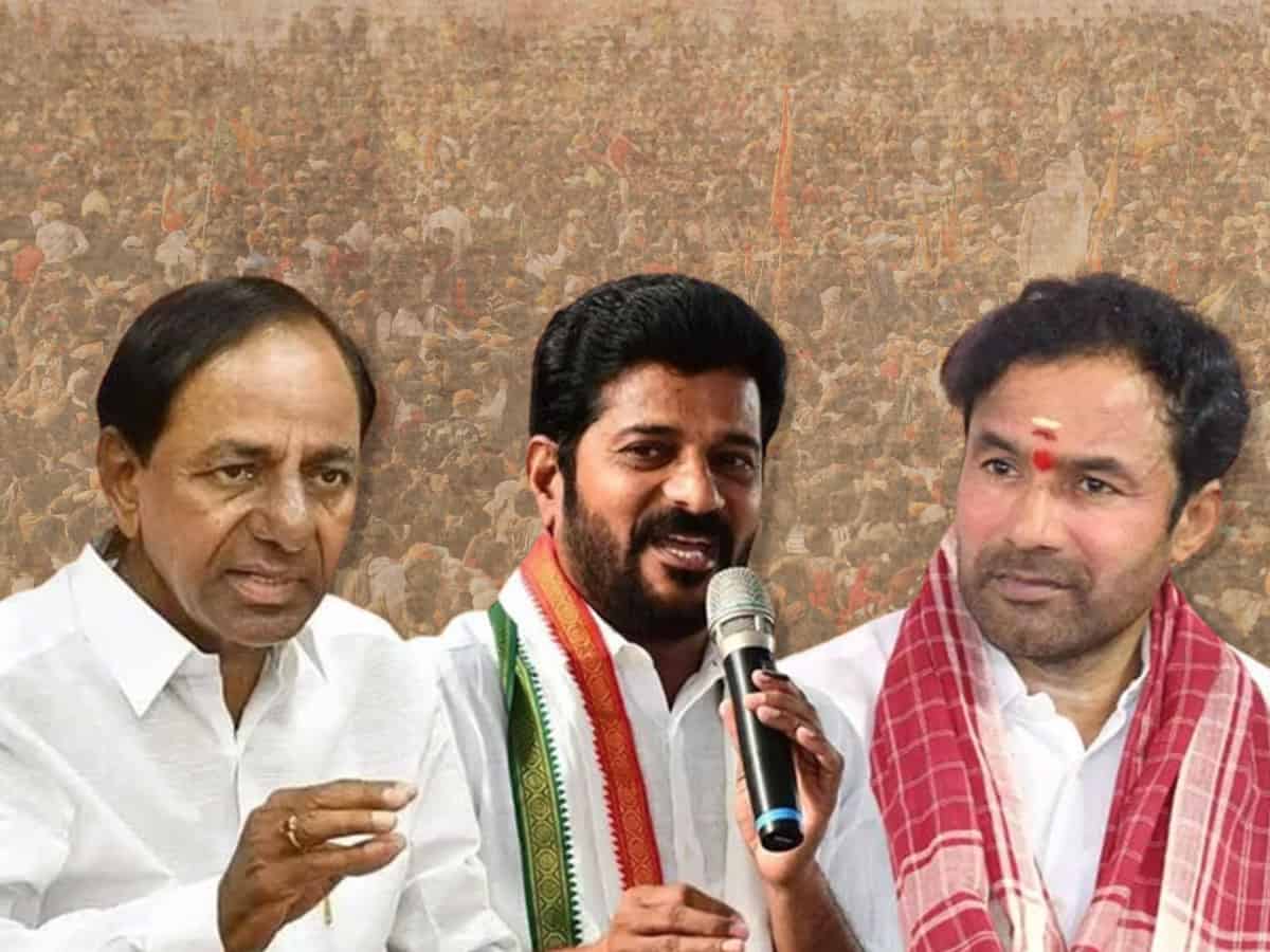 Target Lok Sabha polls: Congress, BRS and BJP working on strategies to win Telangana