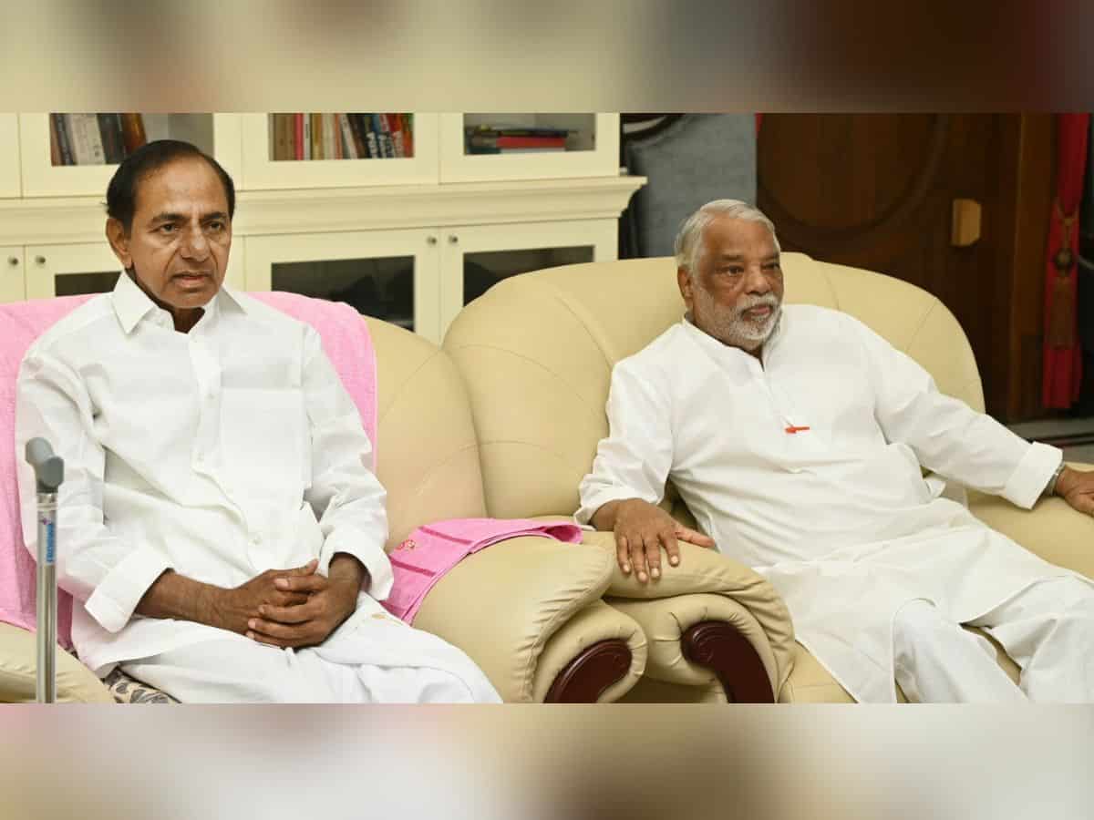 KCR asks BRS MPs to 'speak up for Telangana' in upcoming Parliament session