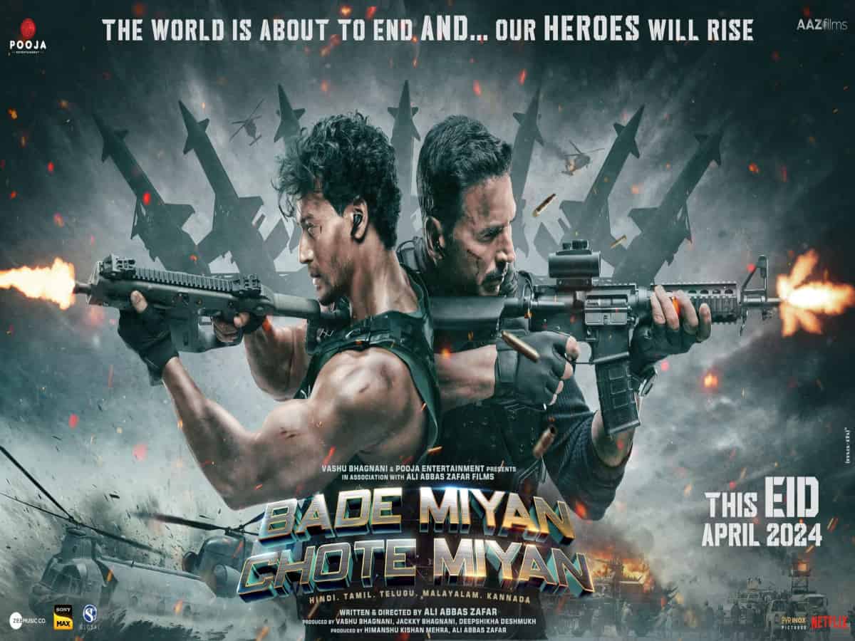 Poster of Bade Miyan Chote Miyan