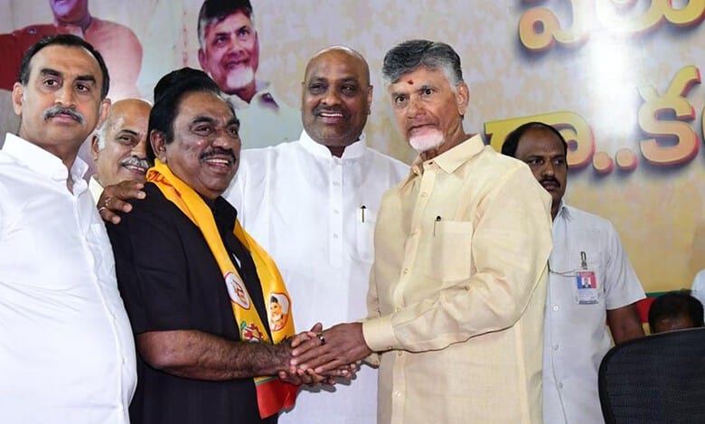 YSRCP MLC C Ramachandraiah quits party, joins TDP in Andhra Pradesh