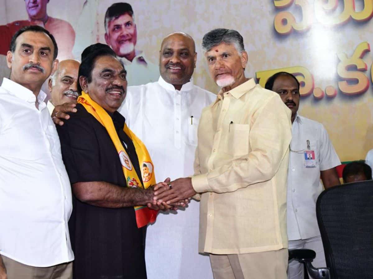 YSRCP MLC C Ramachandraiah quits party, joins TDP in Andhra Pradesh