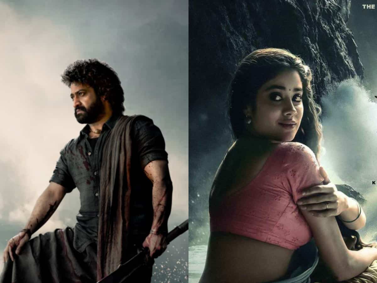 Jr NTR, and Janhvi Kapoor
