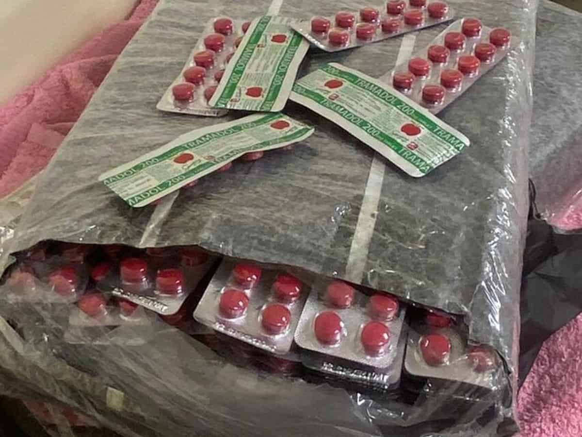 Dubai Customs seizes 234,000 Tramadol pills hidden in towel