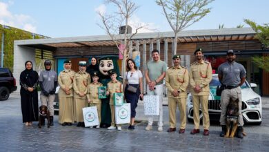 Dubai police fulfils dream of 2 Serbian siblings by making them a cop for a day