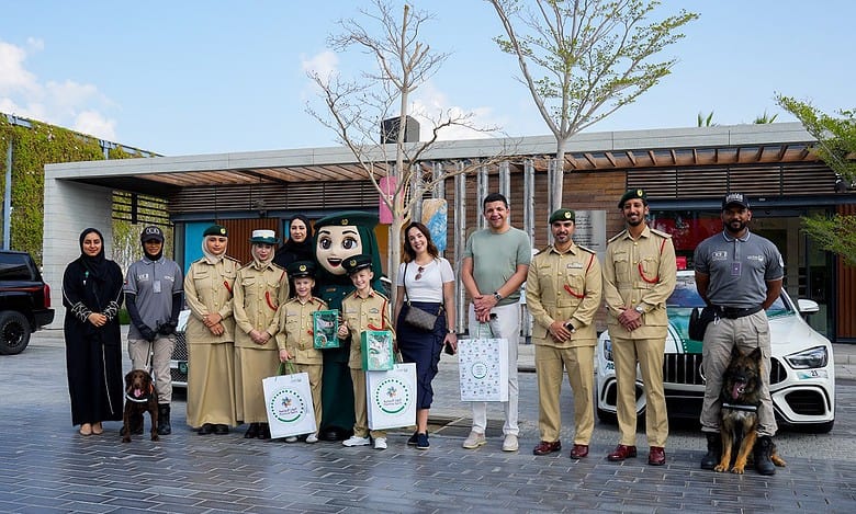 Dubai police fulfils dream of 2 Serbian siblings by making them a cop for a day