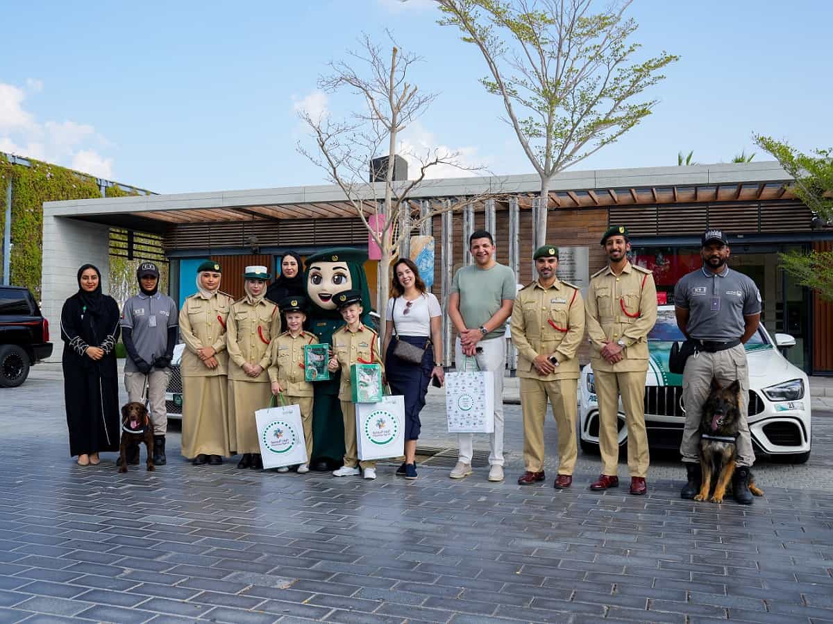 Dubai police fulfils dream of 2 Serbian siblings by making them a cop for a day