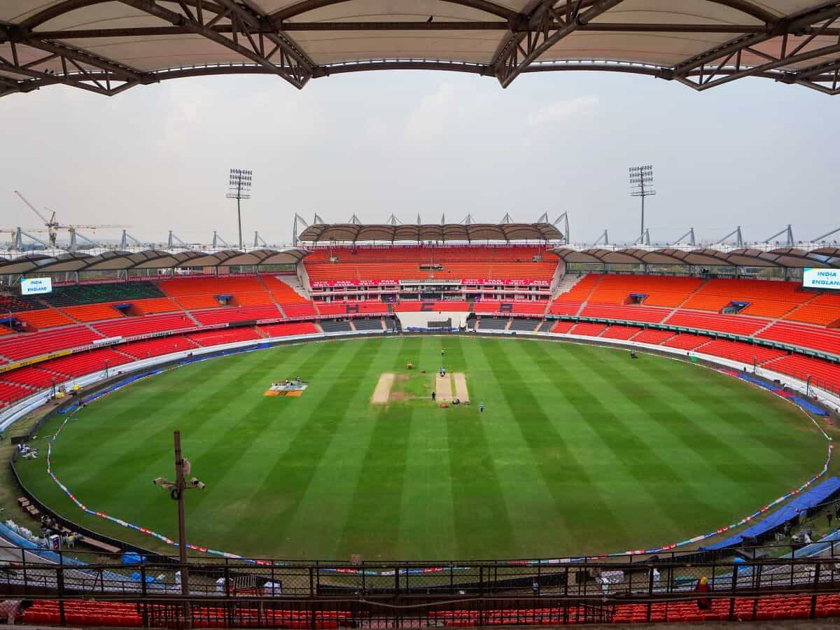 England against India in Test in Hyderabad