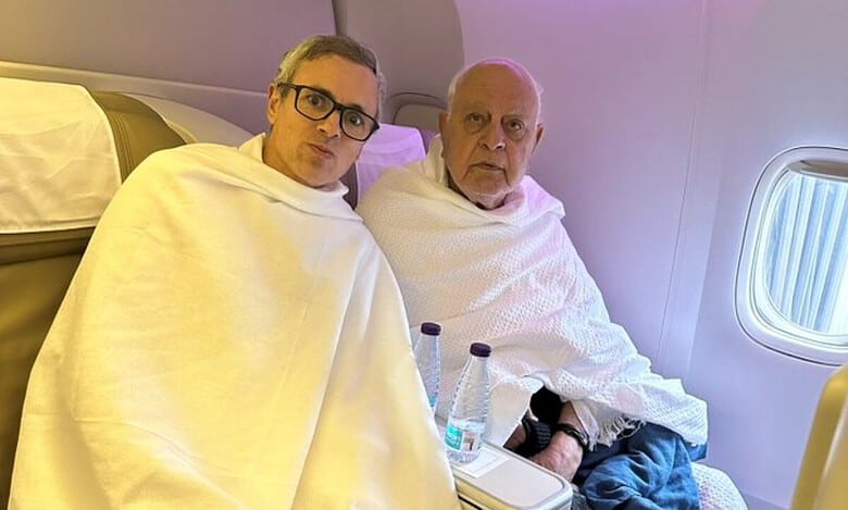 Farooq, Omar leave for Saudi Arabia for Umrah