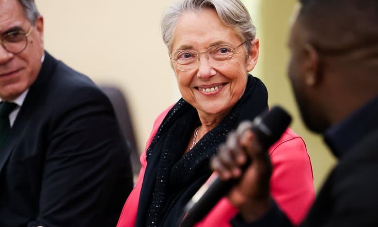 France's Prime Minister Elisabeth Borne