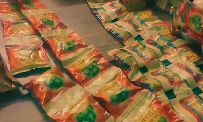A huge quantity of ganja-laced chocolates was seized by the Prohibition and Excise team Ranga Reddy district on Monday, January 29 night.