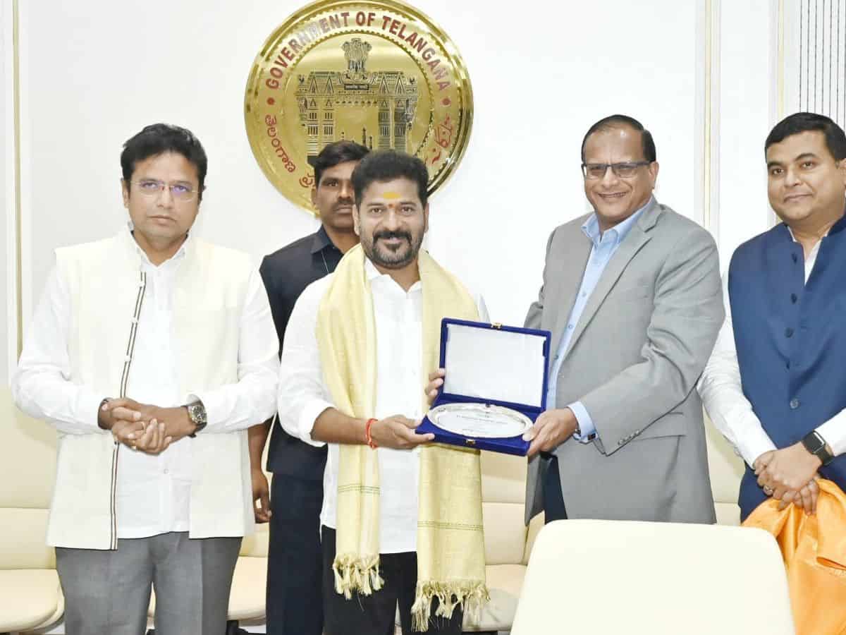 Revanth Reddy invites Godrej Agrovet to invest in Telangana