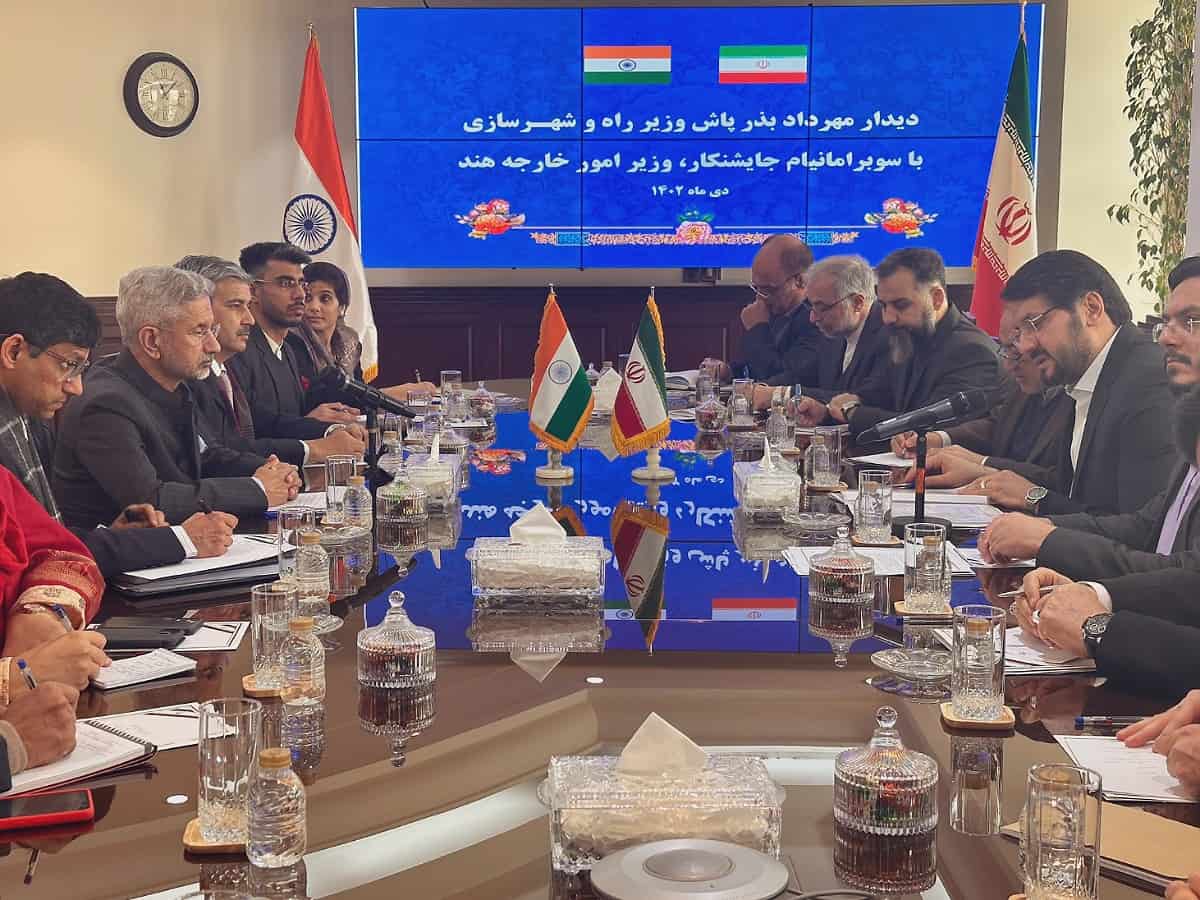 Jaishankar holds 'productive' discussion on Chabahar port in Tehran