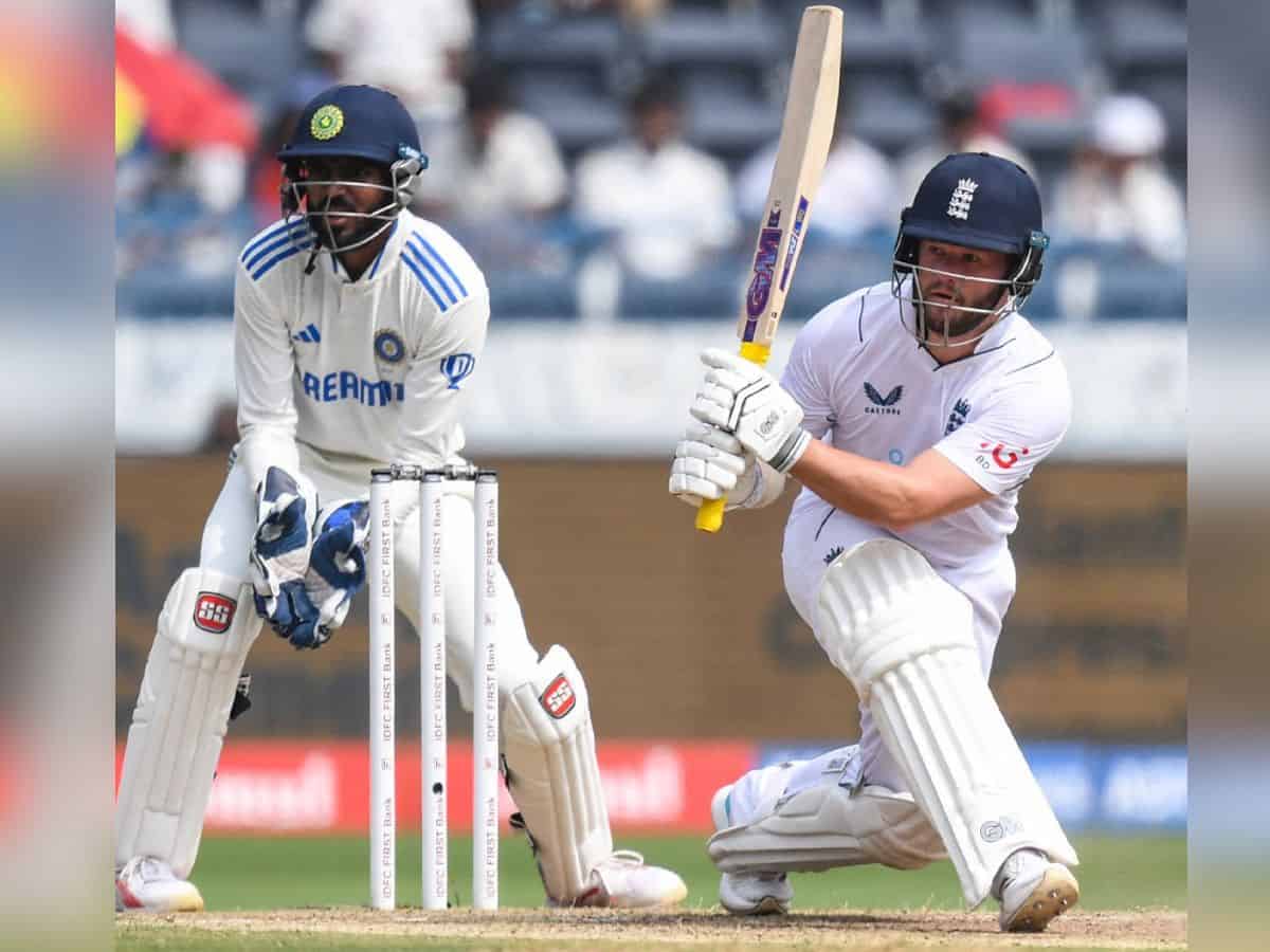 Hyderabad: Eng reach 89/1 at lunch on Day 3 after Ind make 436