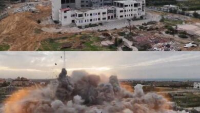 Video: Israeli forces blows up Israa university in Gaza