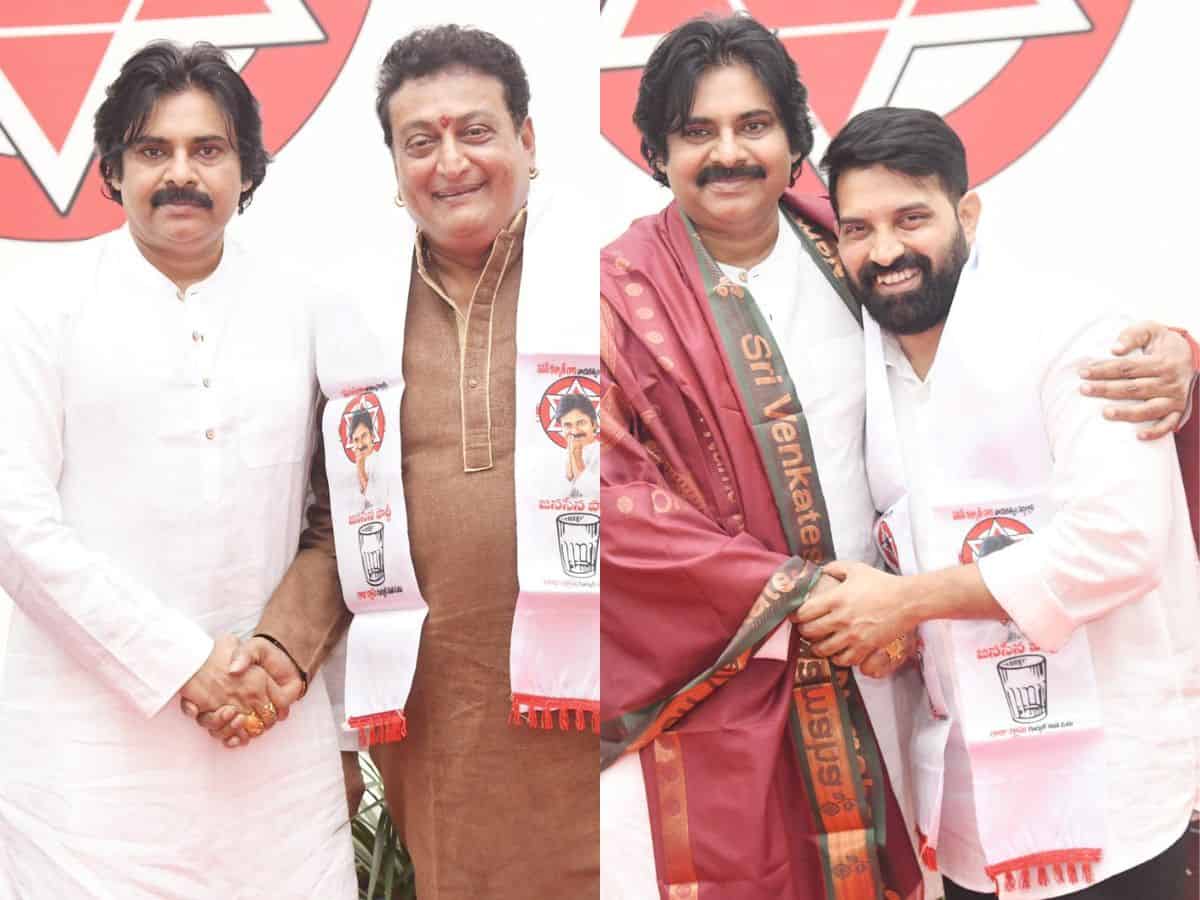 AP: Actor Prudhvi Raj, choreographer Jani Master join Jana Sena